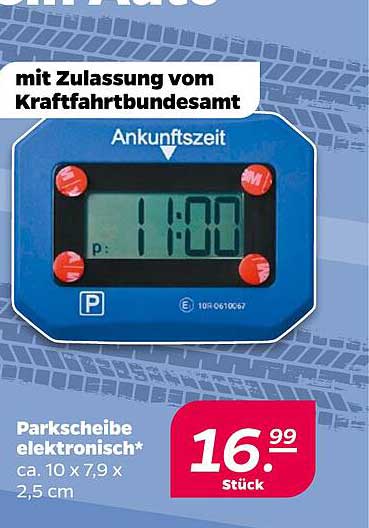 Parkscheibe elektronisch*