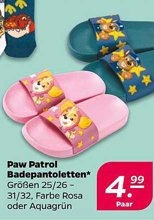 Paw Patrol Badelatschen*
