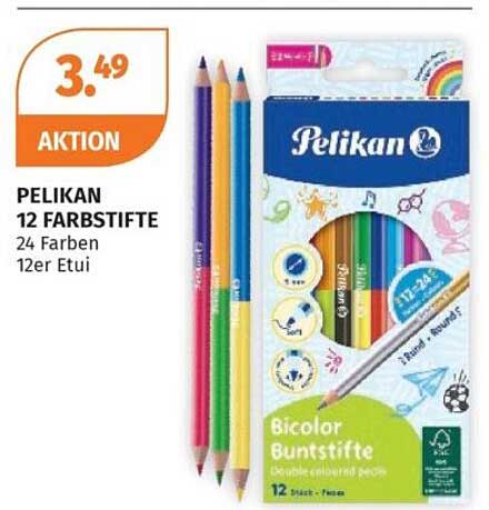 PELIKAN 12 FARBSTIFTE