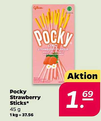Pocky Strawberry Sticks*