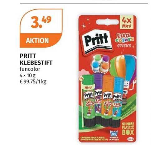 PRITT KLEBESTIFT funcolor 4 x 10 g
