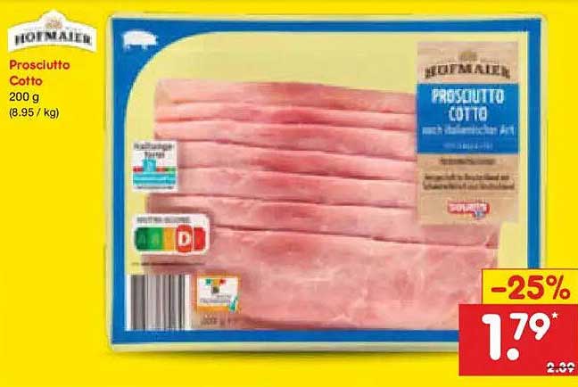 Prosciutto Cotto 200 g