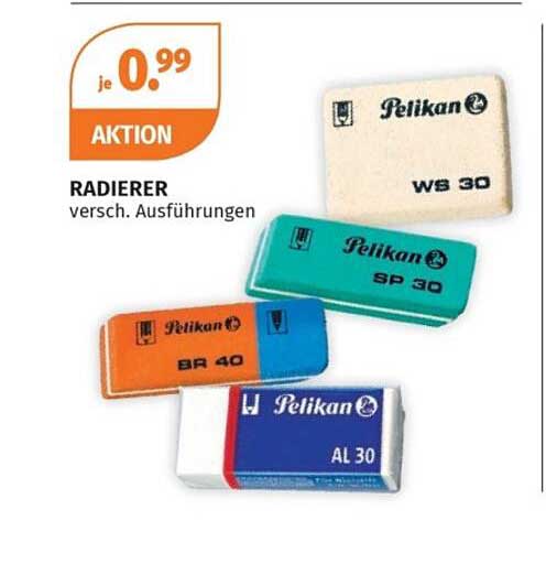 RADIERER versch. Ausführungen