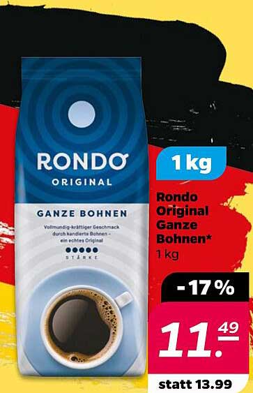 Rondo Original Ganze Bohnen* 1 kg