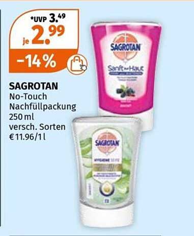 SAGROTAN No-Touch Nachfüllpackung 250 ml versch. Sorten