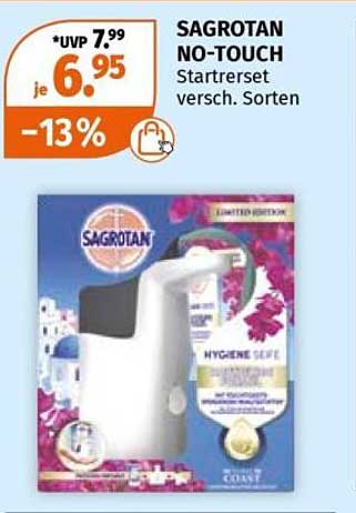 SAGROTAN NO-TOUCH Starterset versch. Sorten