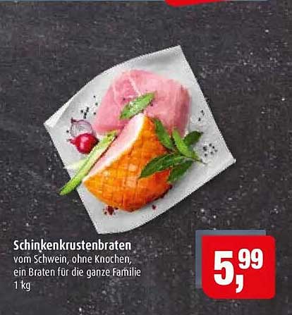 Schinkenkrustenbraten
