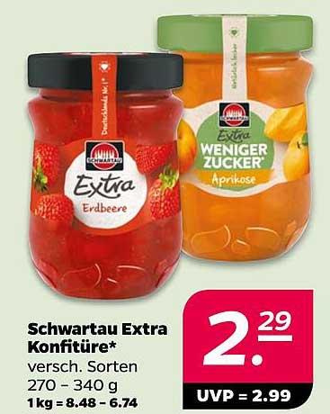 Schwartau Extra Konfitüre*