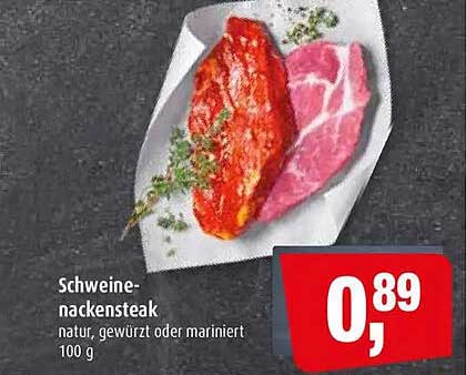 Schweine-nackensteak