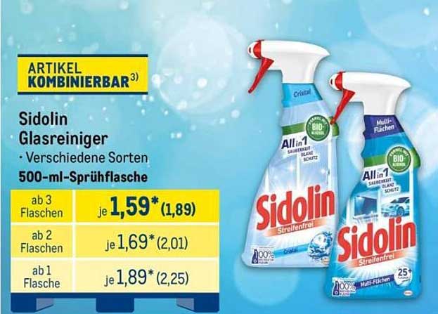 Sidolin Glasreiniger