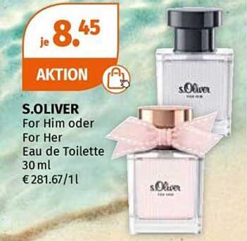 S.OLIVER For Him oder For Her Eau de Toilette 30 ml