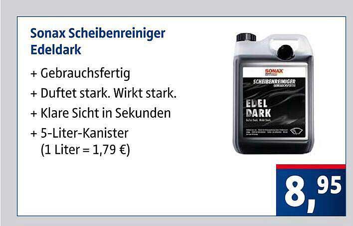 Sonax Scheibenreiniger Edeldark