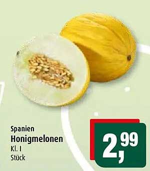Spanien Honigmelonen Kl. I Stück