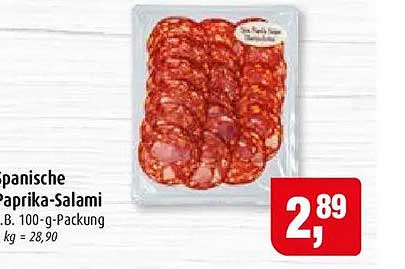 Spanische Paprika-Salami