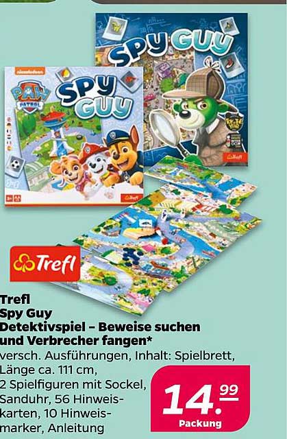 Spy Guy Detektivspiel – Beweise suchen und Verbrecher fangen*