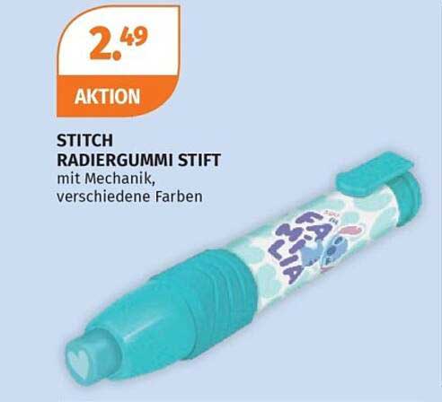 STITCH RADIERGUMMI STIFT