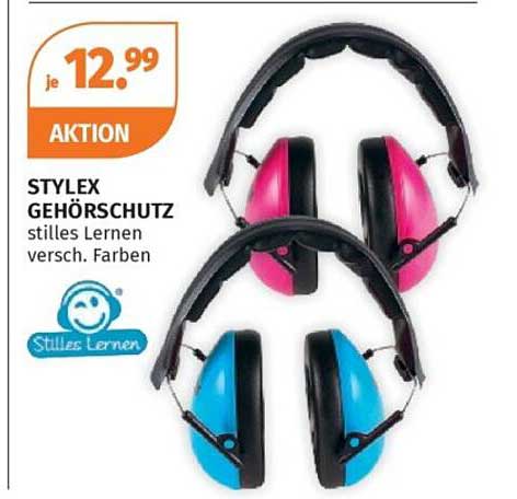 STYLEX GEHÖRSCHUTZ Stilles Lernen versch. Farben