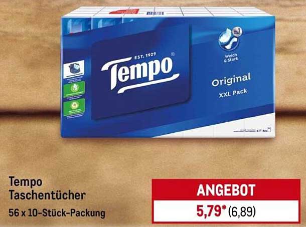 Tempo Taschentücher