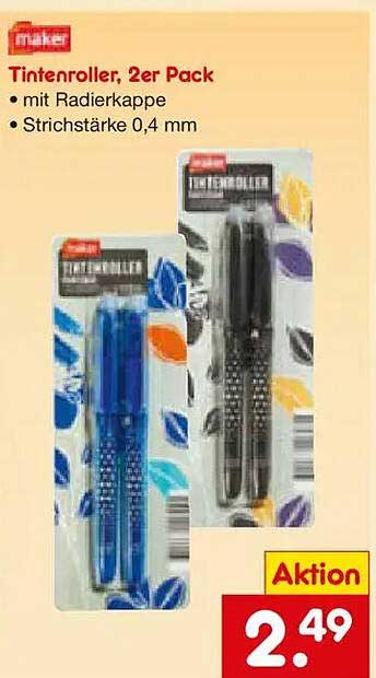 Tintenroller, 2er Pack