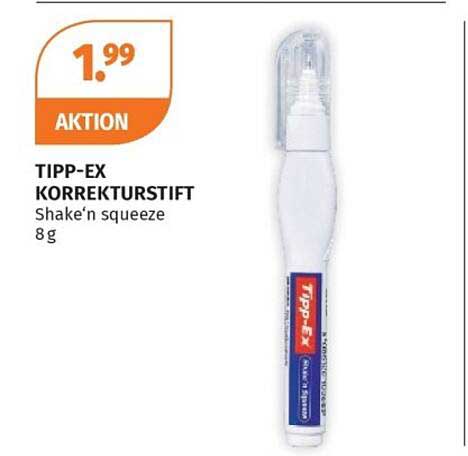 TIPP-EX KORREKTURSTIFT Shake'n squeeze 8g