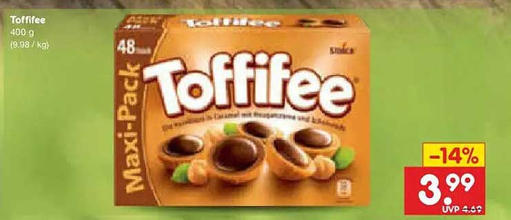 Toffifee 400 g (9,98 / kg)