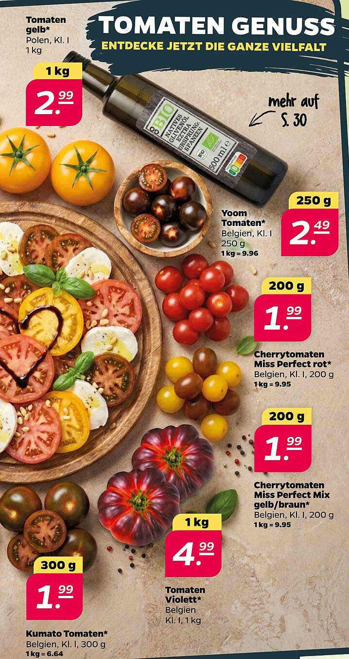Tomaten gelb* Polen, Kl. I 1 kg