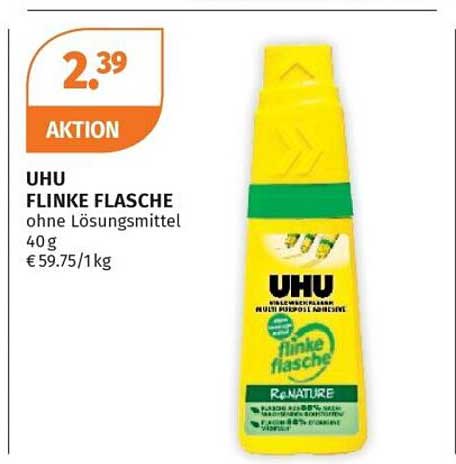 UHU FLINKE FLASCHE ohne Lösungsmittel 40g