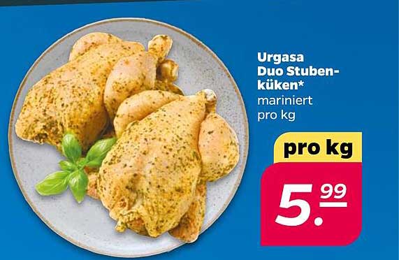 Urgasa Duo Stubenküken* mariniert pro kg