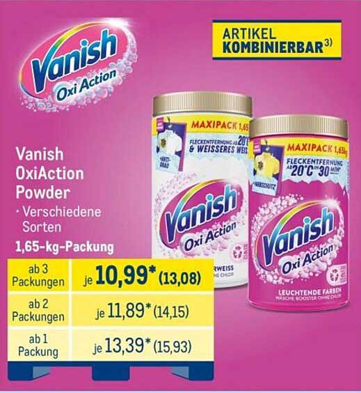 Vanish Oxi Action Powder