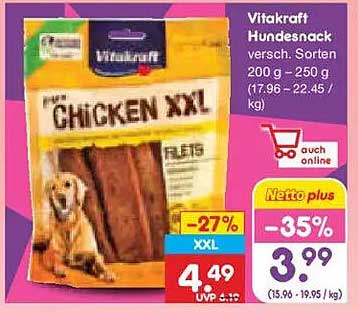 Vitakraft Hundesnack versch. Sorten 200 g - 250 g