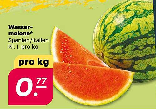 Wasser-melone* Spanien/Italien Kl. I, pro kg