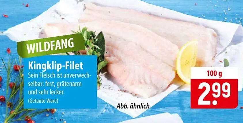 Wildfang Kingklip-Filet