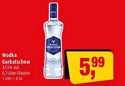 Wodka Gorbatschow