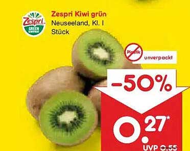 Zespri Kiwi grün Neuseeland, Kl. I Stück