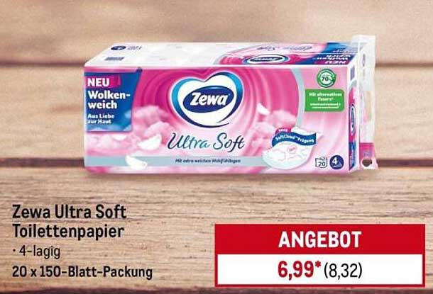 Zewa Ultra Soft Toilettenpapier
