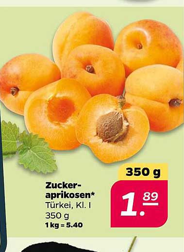 Zucker- aprikosen*