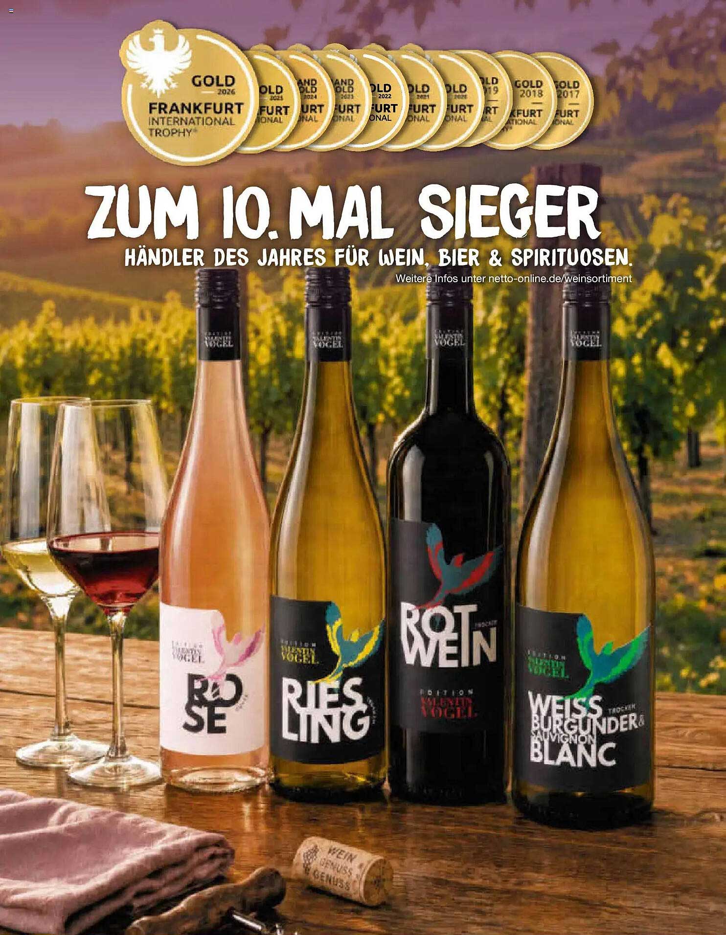 ZUM 10. MAL SIEGER