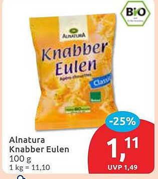Alnatura Knabber Eulen 100 g