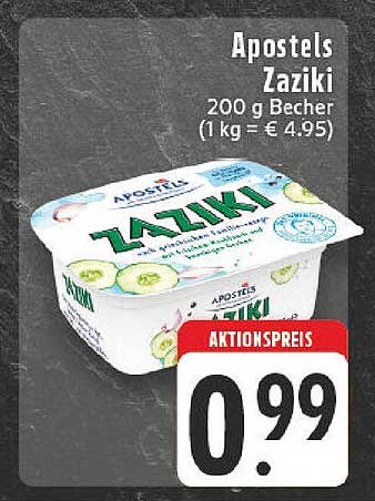 Apostels Zaziki 200 g Becher für nur 0,99 €