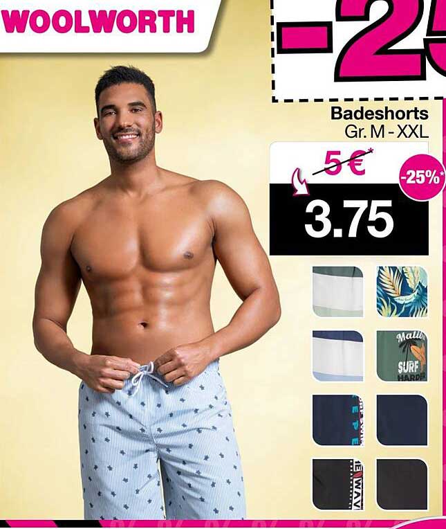 Badeshorts Gr. M - XXL