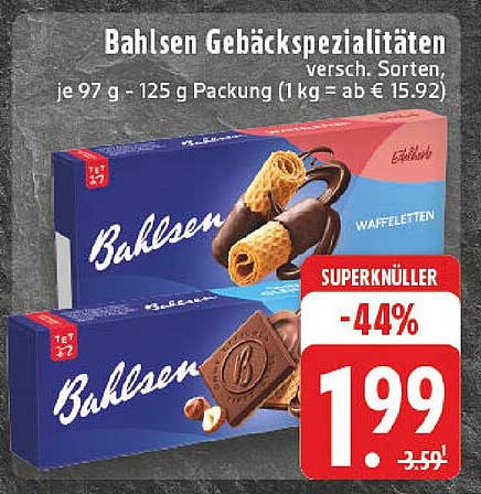 Bahlsen Gebäcksspezialitäten