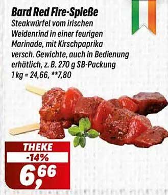 Bard Red Fire-Spieße