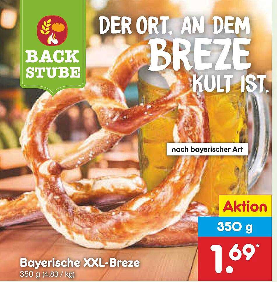 Bayerische XXL-Breze 350 g