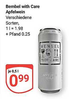Bembel with Care Apfelwein - verschiedene Sorten
