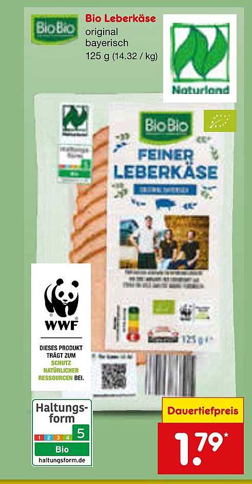 Bio Leberkäse - original bayerisch