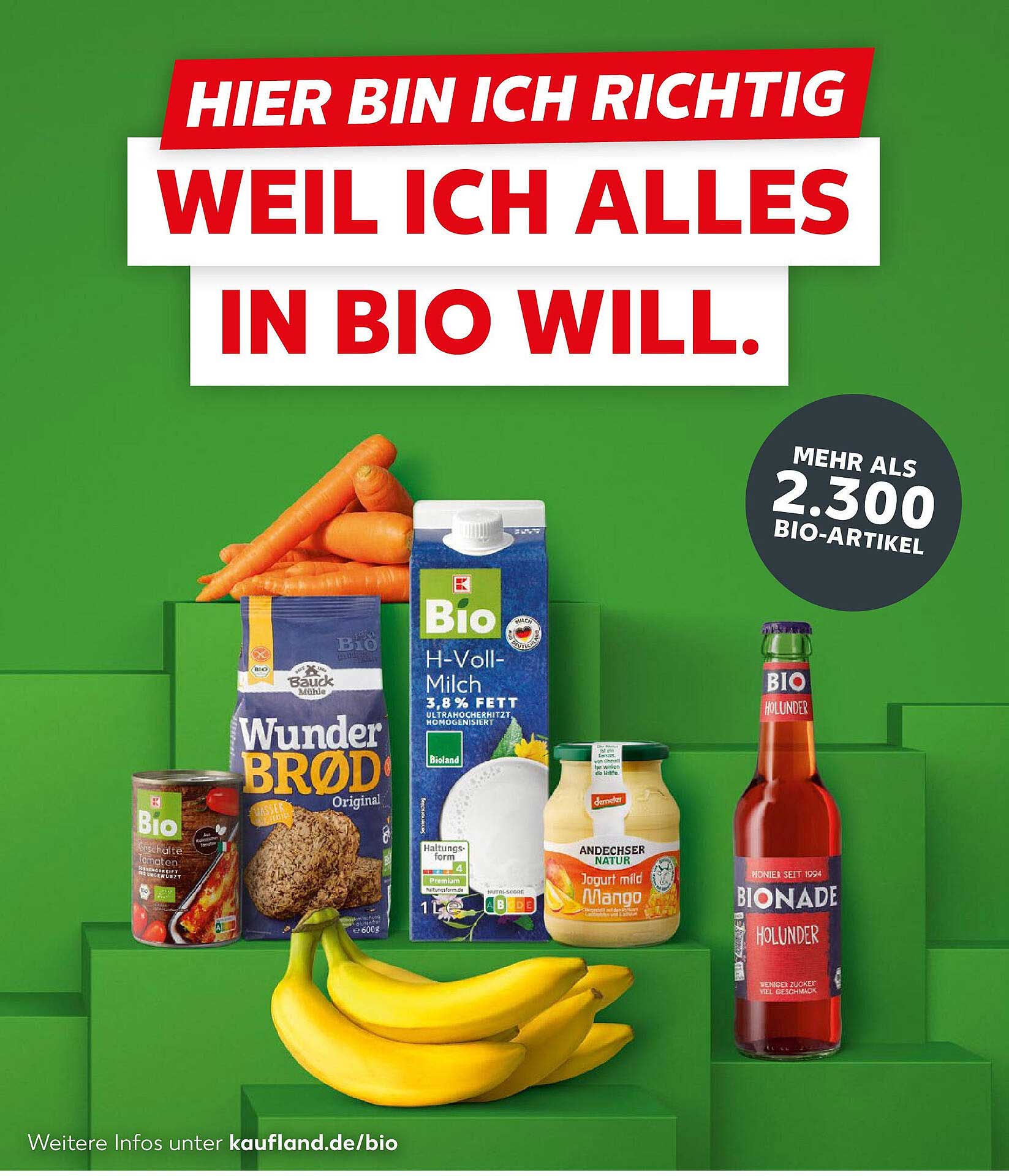 Bio-Produkte bei Kaufland – alles für einen gesunden Lifestyle