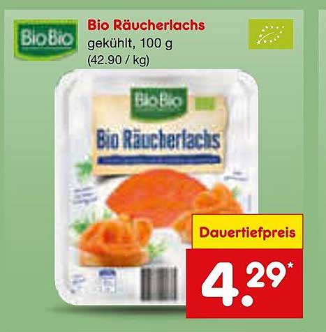 Bio Räucherlachs, 100 g