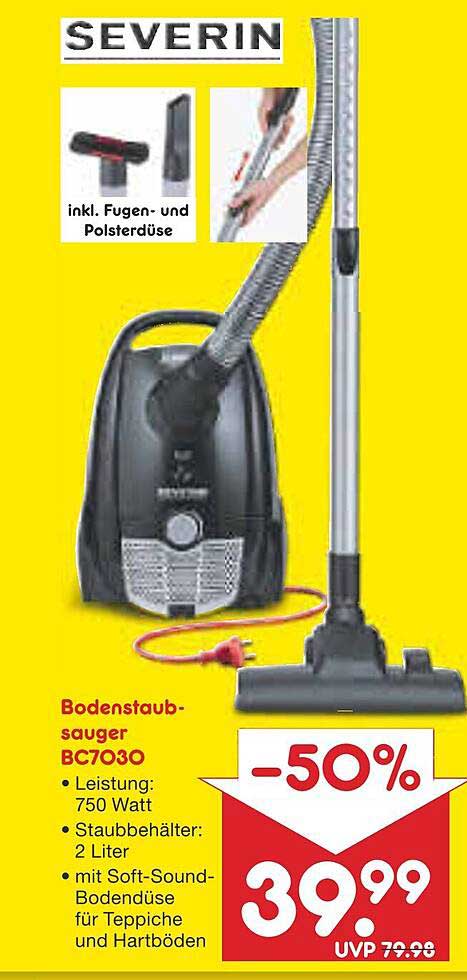Bodenstaubsauger BC7030 von Severin