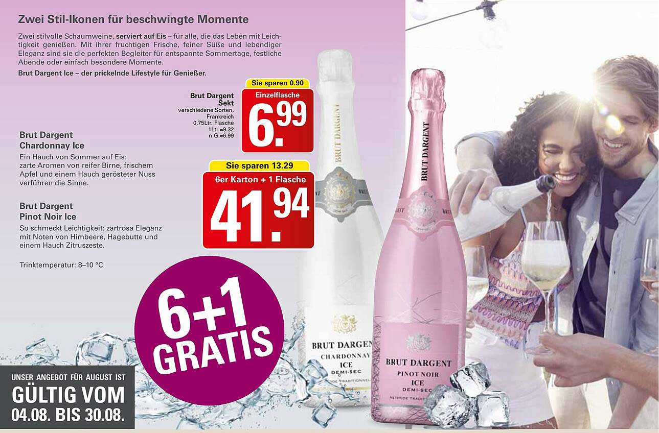 Brut Dargent Ice - der prickelnde Genuss für warme Tage