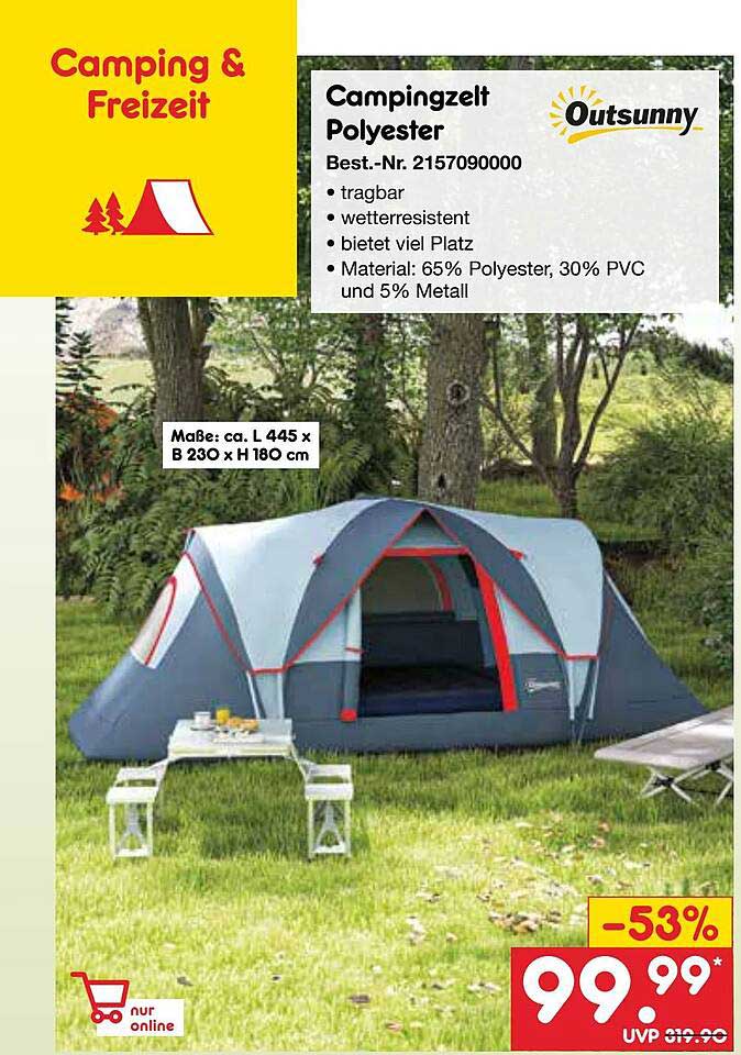 Campingzelt Polyester